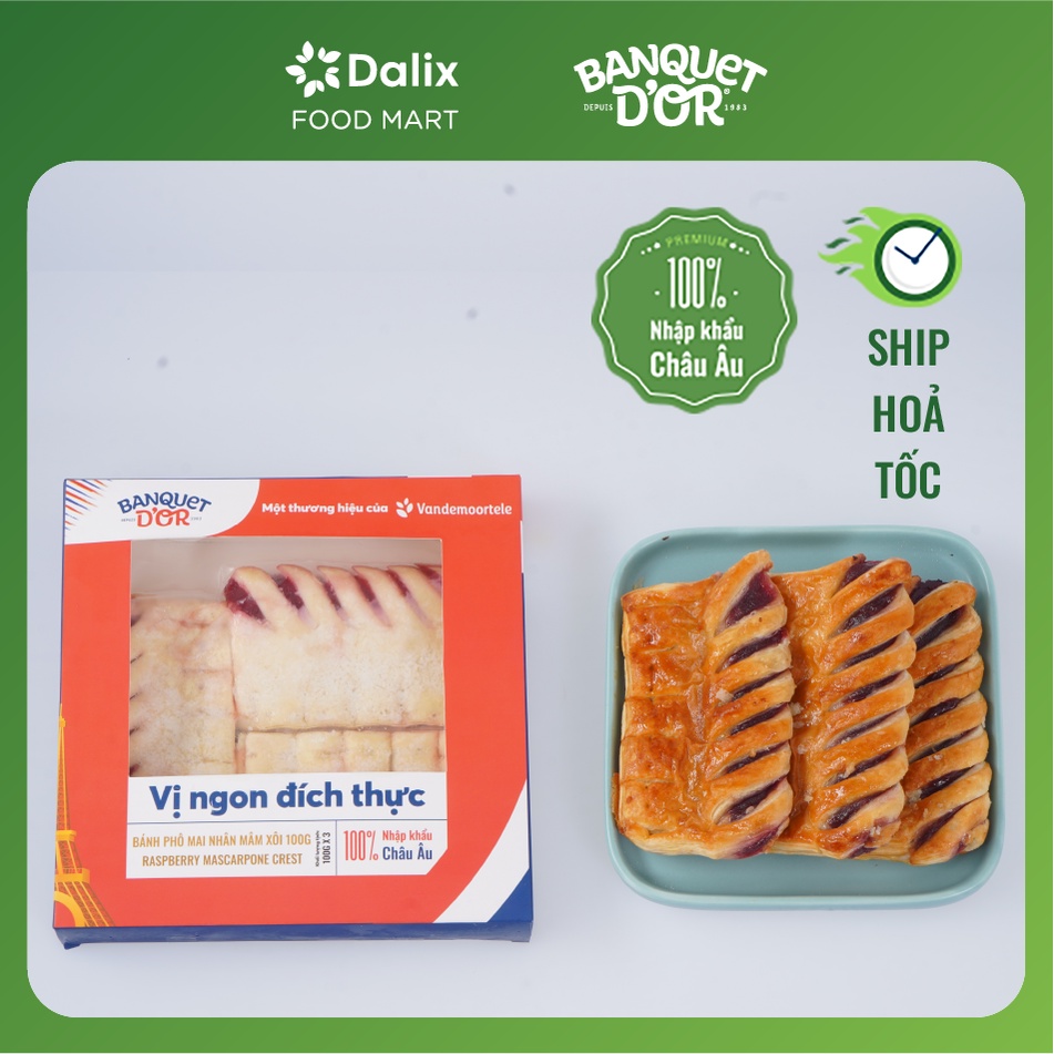 Set bánh phô mai nhân mâm xôi nhập khẩu (nướng nồi chiên không dầu hoặc lò nướng)