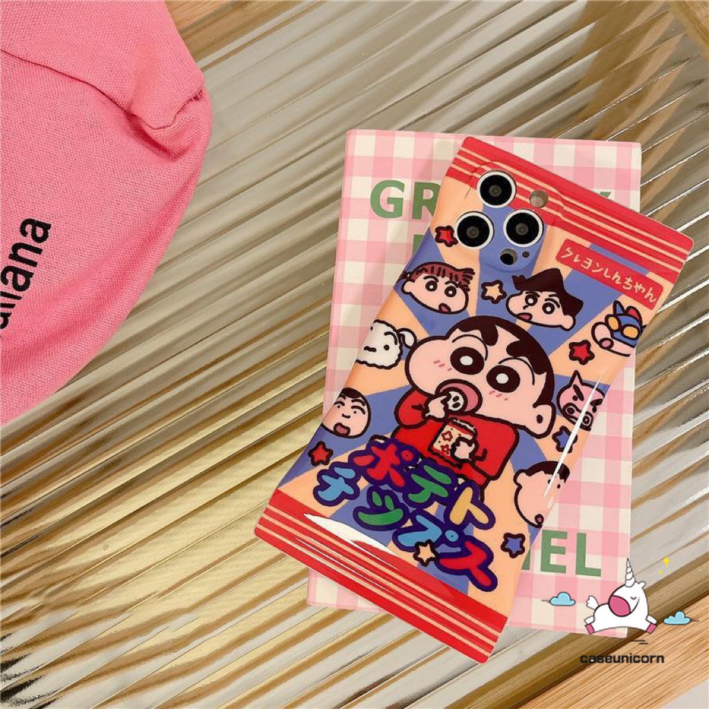 Ốp Điện Thoại TPU Mềm Hình Cậu Bé Bút Chì Cho iPhone 11 14 12 13 Pro Max XR X Xs Max 8 7 6 6s Plus SE 2020