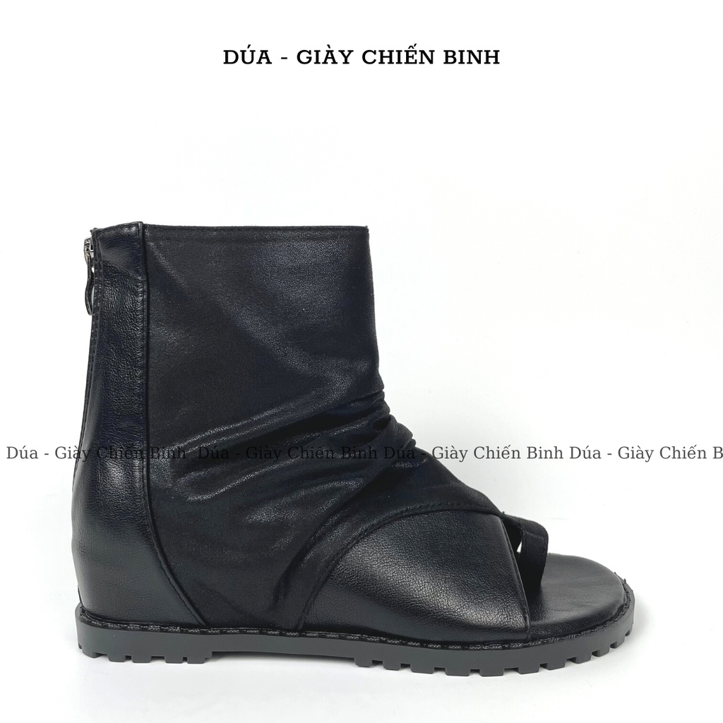 Giày Boot Xỏ Ngón Kaili Đế Độn 5 Phân B02