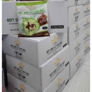 Bột gạo lứt hạt sen ( thùng 10 bịch )