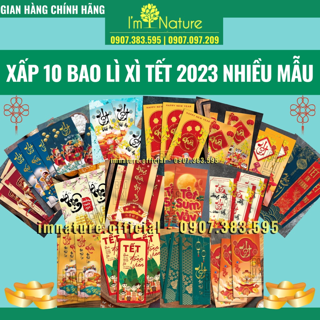 Bao Lì Xì Tết 2023 Đẹp Rẻ Nhiều Mẫu