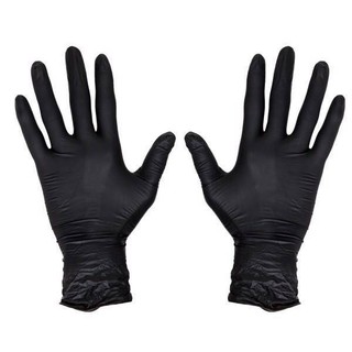 Găng tay cao su đen chịu hóa chất -1 hộp 50 đôi/100chiec