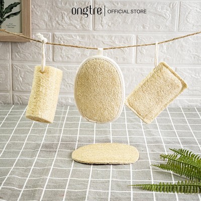 Xơ Mướp Tự Nhiên ONGTRE, Bông Tắm Spa, Khách Sạn, Resort, Tẩy Tế Bào Chết, Mềm Mại, An Toàn, Xơ Mướp Tự Nhiên
