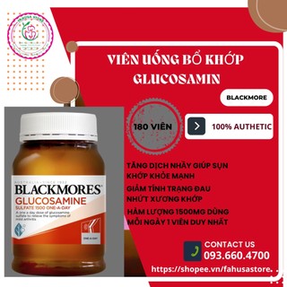 [SALES SỐC] BLACKMORES GLUCOSAMINE 1500MG CỦA ÚC, 180 VIÊN DATE 11/2024