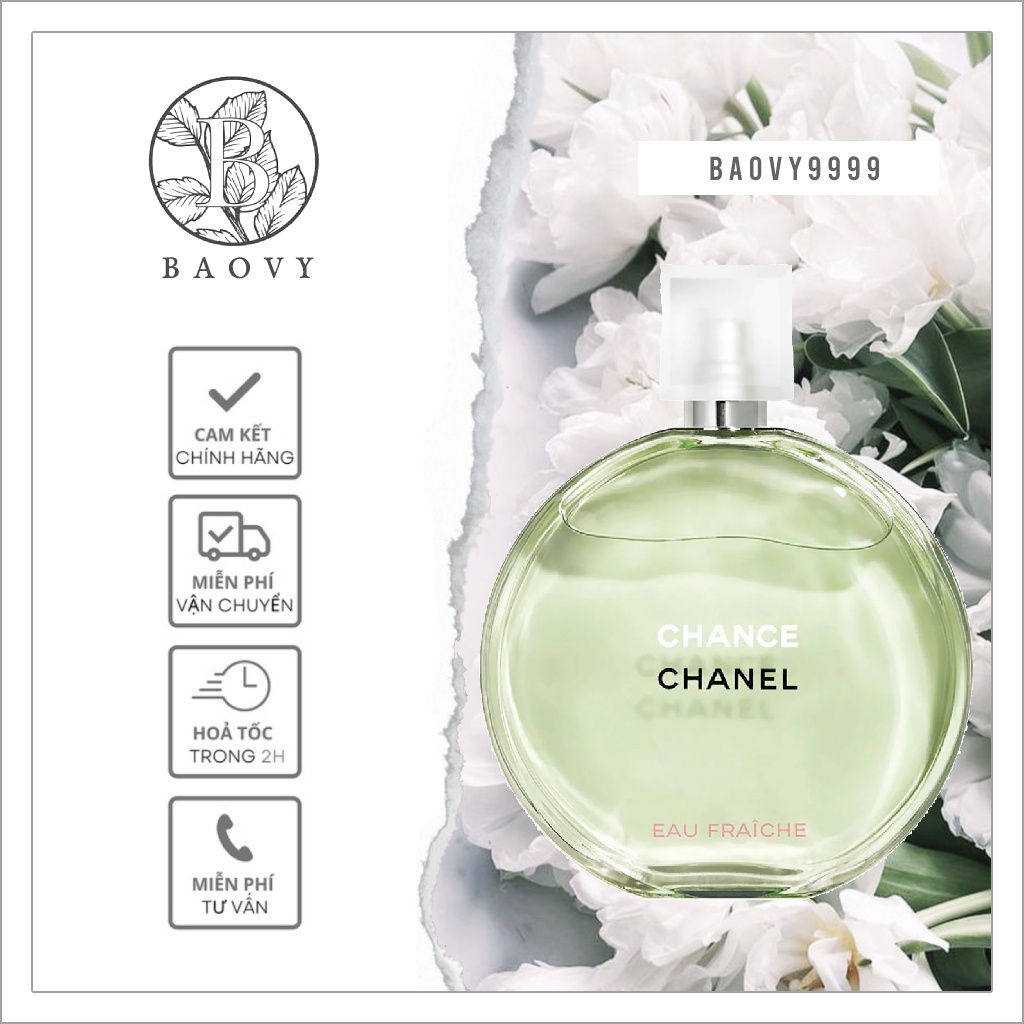 ✨ Nước hoa 𝐂.𝐇.𝐀𝐍.𝐄.𝐋 Chance Eau Fraiche - 10ml