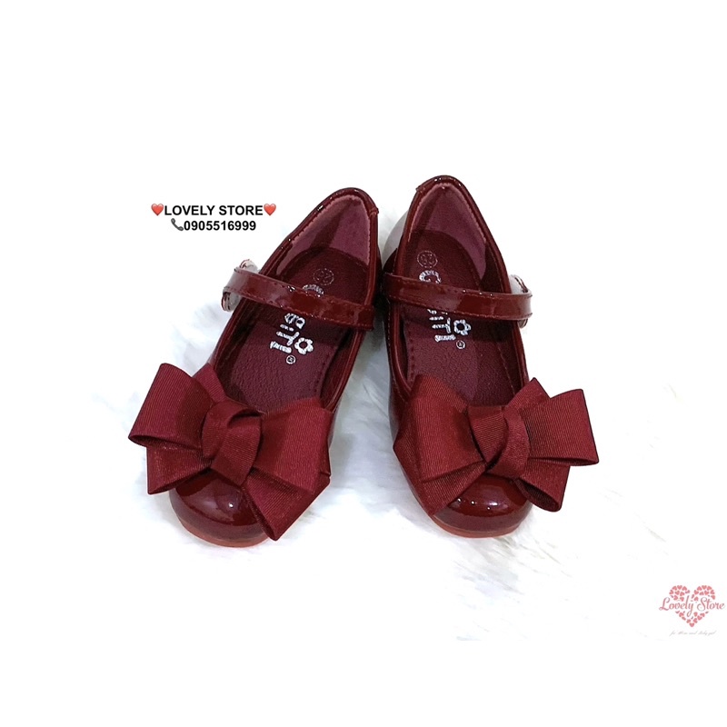 Giày Búp Bê Cho Bé Gái. Giày Đính Nơ Style Hàn xẻng đáng iu. HÀNG QUẢNG CHÂU FULL BOX