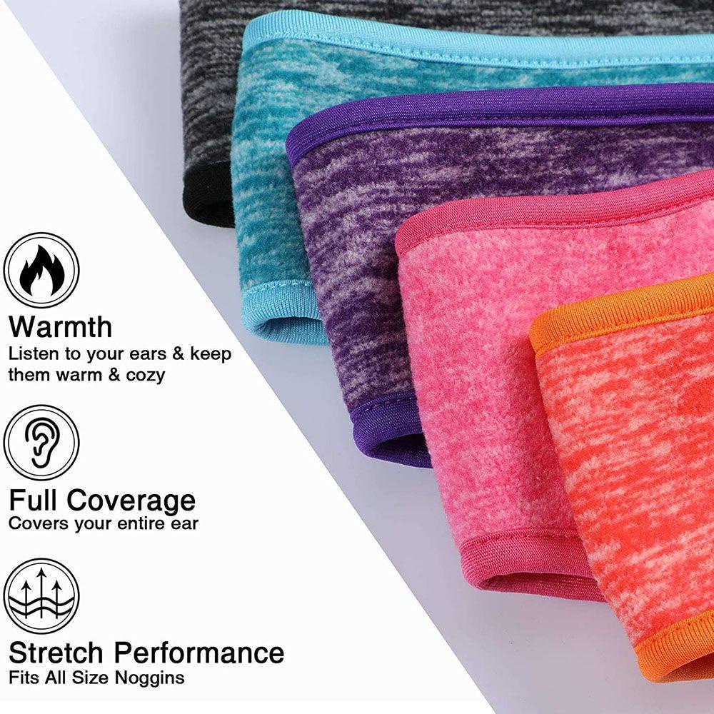 Vỏ Bọc Che Tai Bằng Lông Cừu Giữ Ấm Tiện Dụng Cho Nữ Chạy Bộ