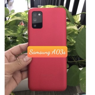<<Ảnh thật>>Bộ vỏ zin Samsung A03s (bộ kèm kính camera.nút bấm)