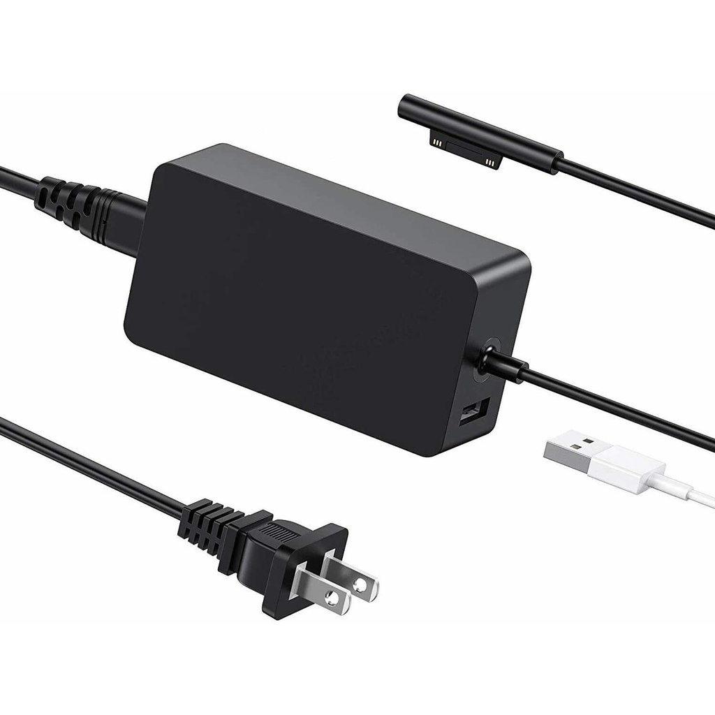 Sạc Surface Pro 3, 4, 5, 6, 7, 8, X, Surface Go, Surface Book, Surface Laptop, 44w 65w 102w 127w