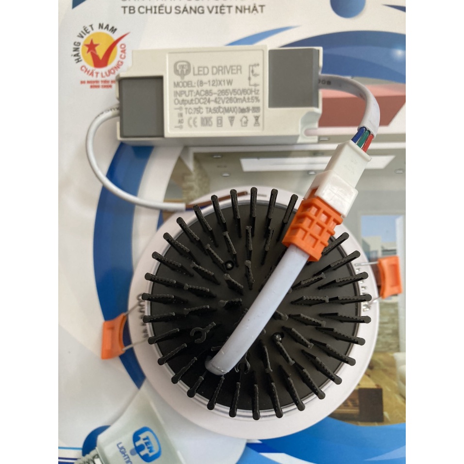 Đèn âm trần COB xoay góc