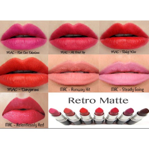Son Thỏi M.A.C Retro Matte Lipstick