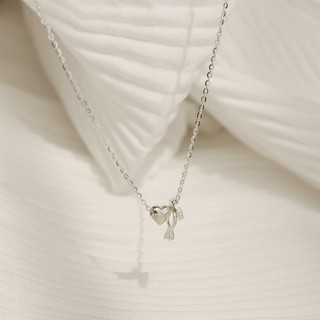 Dây Chuyền Bạc 925 Nữ Shimmer Silver Mặt Trái Tim Dễ Thương - TINY LOVE