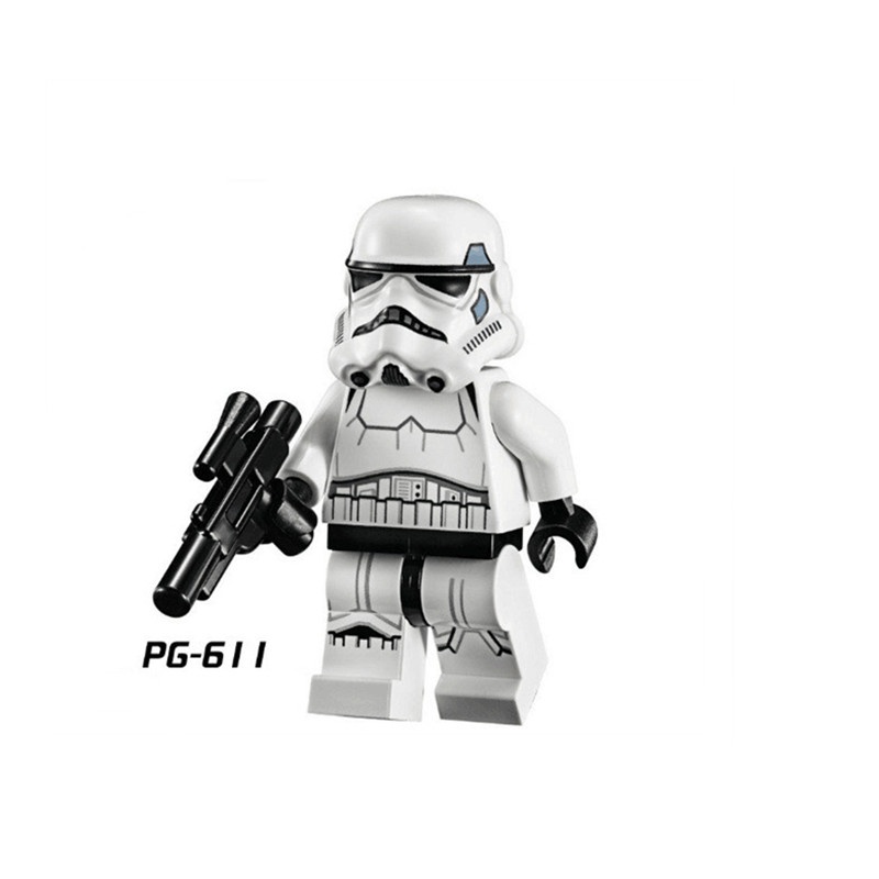 Có sẵn ABS Star Wars Khối xây dựng Đồ chơi Darth Vader Stormtroopers Búp bê Minifigures Đồ chơi bé trai