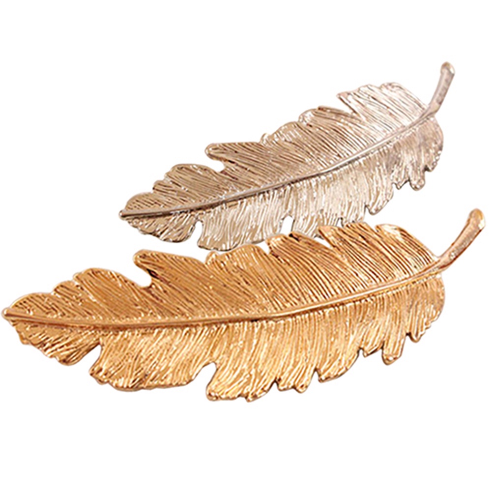 Kẹp tóc hình chiếc lá phong cách vintage xinh xắn cho nữ