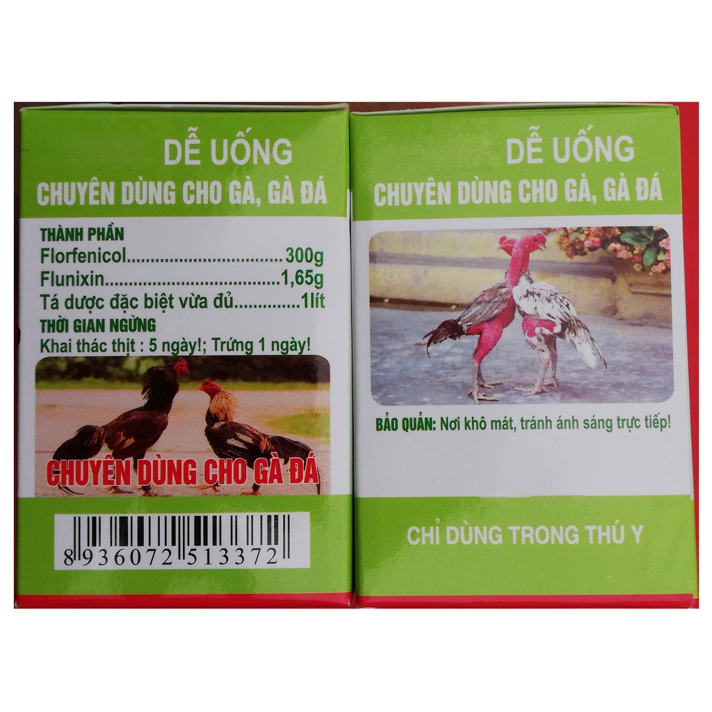 1 lọ FLO-FLU-LA 10ml Chuyên dùng cho gà đá mắc viêm phổi, hen, CRD, viêm ruột, chướng diều khô chân, phân trắng