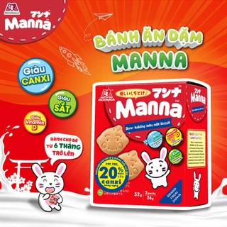 Bánh quy sữa Morinaga Manna 52g