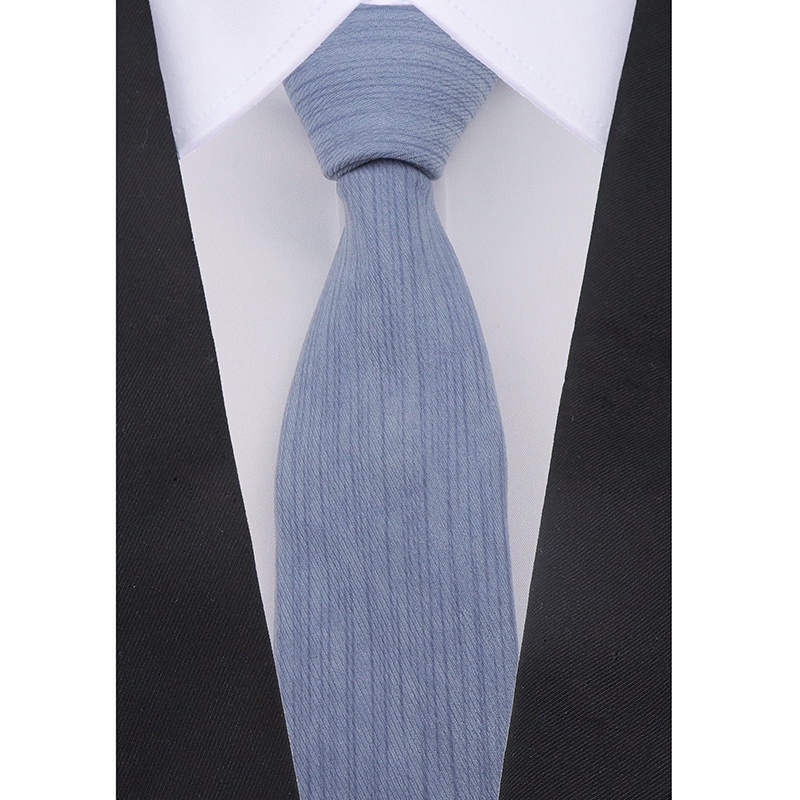 Cà Vạt 7cm Màu Trơn Bằng Lụa Nhung Thời Trang Dành Cho Nam