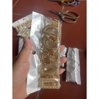 Set 5 cặp tóc mạ vàng sang chảnh