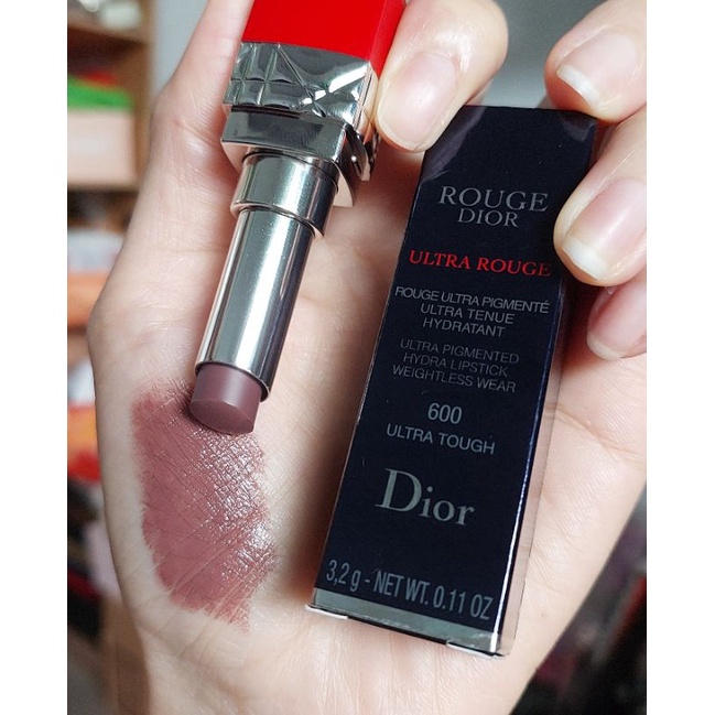 Son Dior Ultra Rouge 600 fullbox nâu đất