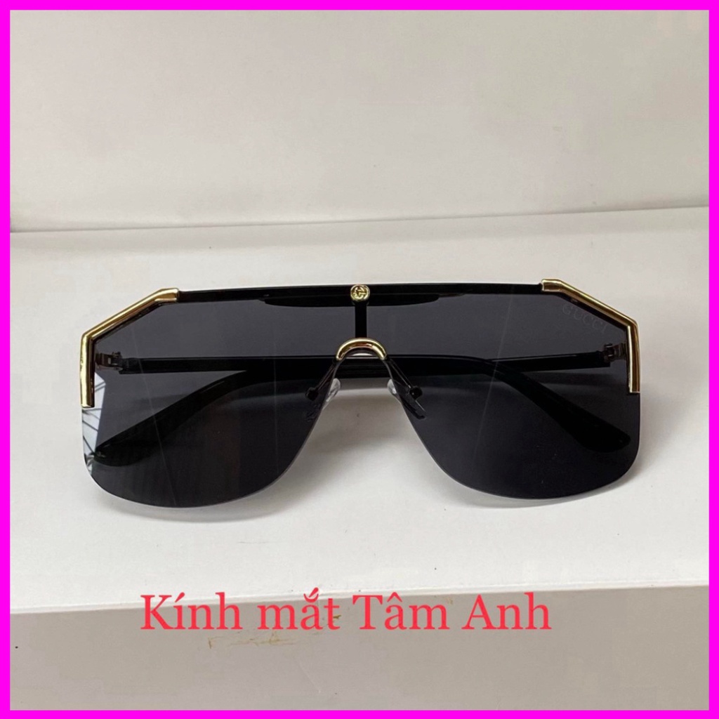 Kính mát thời trang dành cho nam nữ   mắt vuông chống UV400 chống bụi chỉ đường sắc màu thời trang