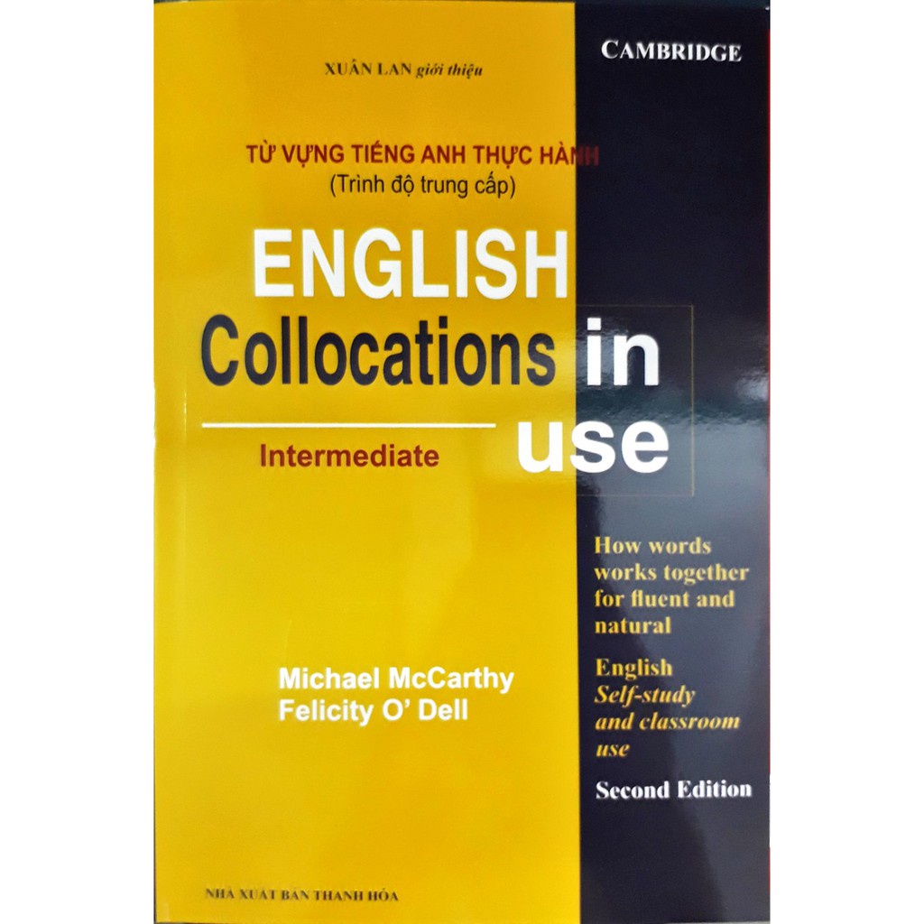 Sách - Combo 2 quyển Từ vựng tiếng Anh thực hành ( English Collocations in Use)  (Intermediate + Advanced)