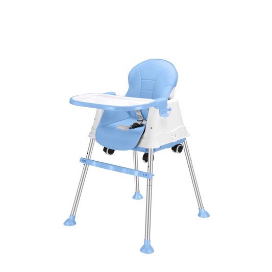 Ghế ăn dặm cao cấp tặng kèm đệm và bánh xe, bảo hành 1 năm