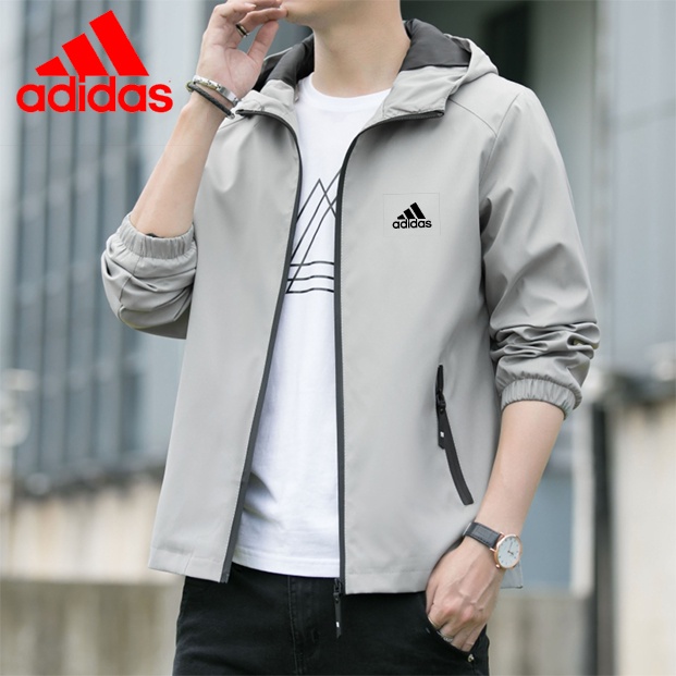 Áo Khoác Thể Thao Adidas Chống Thấm Nước Chất Lượng Cao Cho Nam