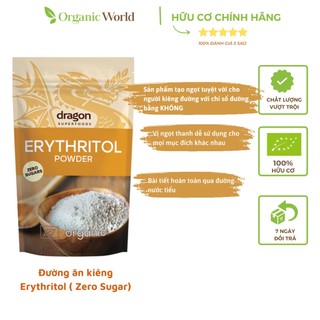 Đường Erythritol hữu cơ Zero Sugar Dragon Superfoods