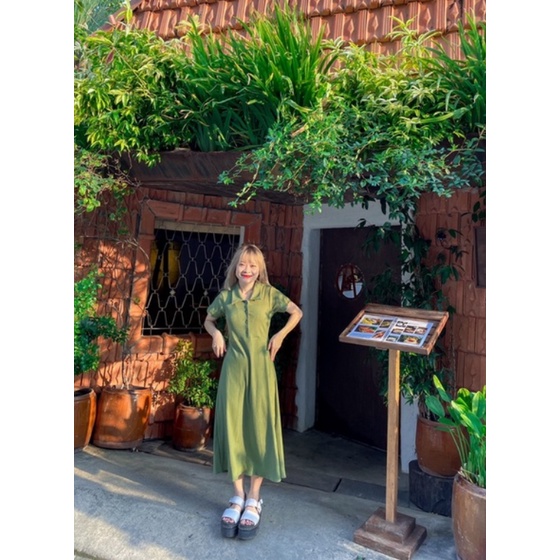 Đầm thun hack dáng cut out eo của Remmus