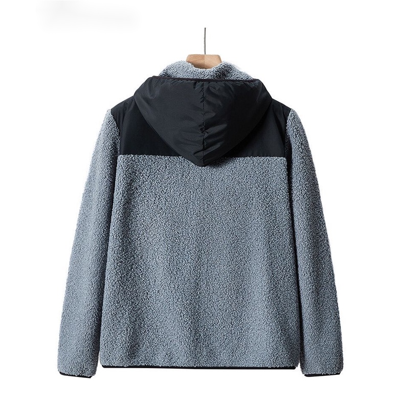 TNF Áo Khoác Hoodie Lông Cừu Ấm Áp Thiết Kế Trẻ Trung Hợp Thời Trang