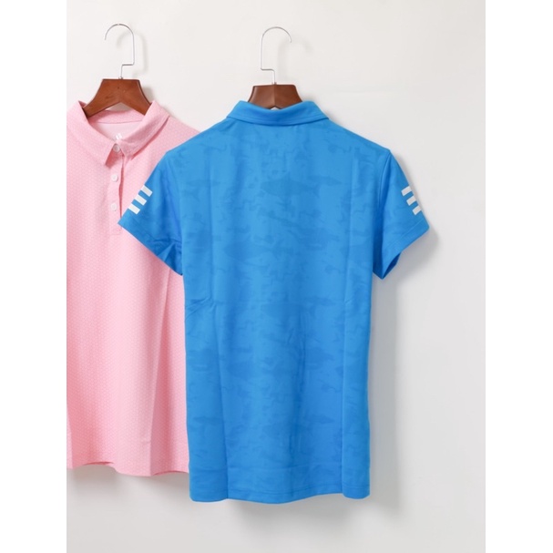 Bộ váy tennis áo polo tay ngắn chân váy chữ a cạp cao