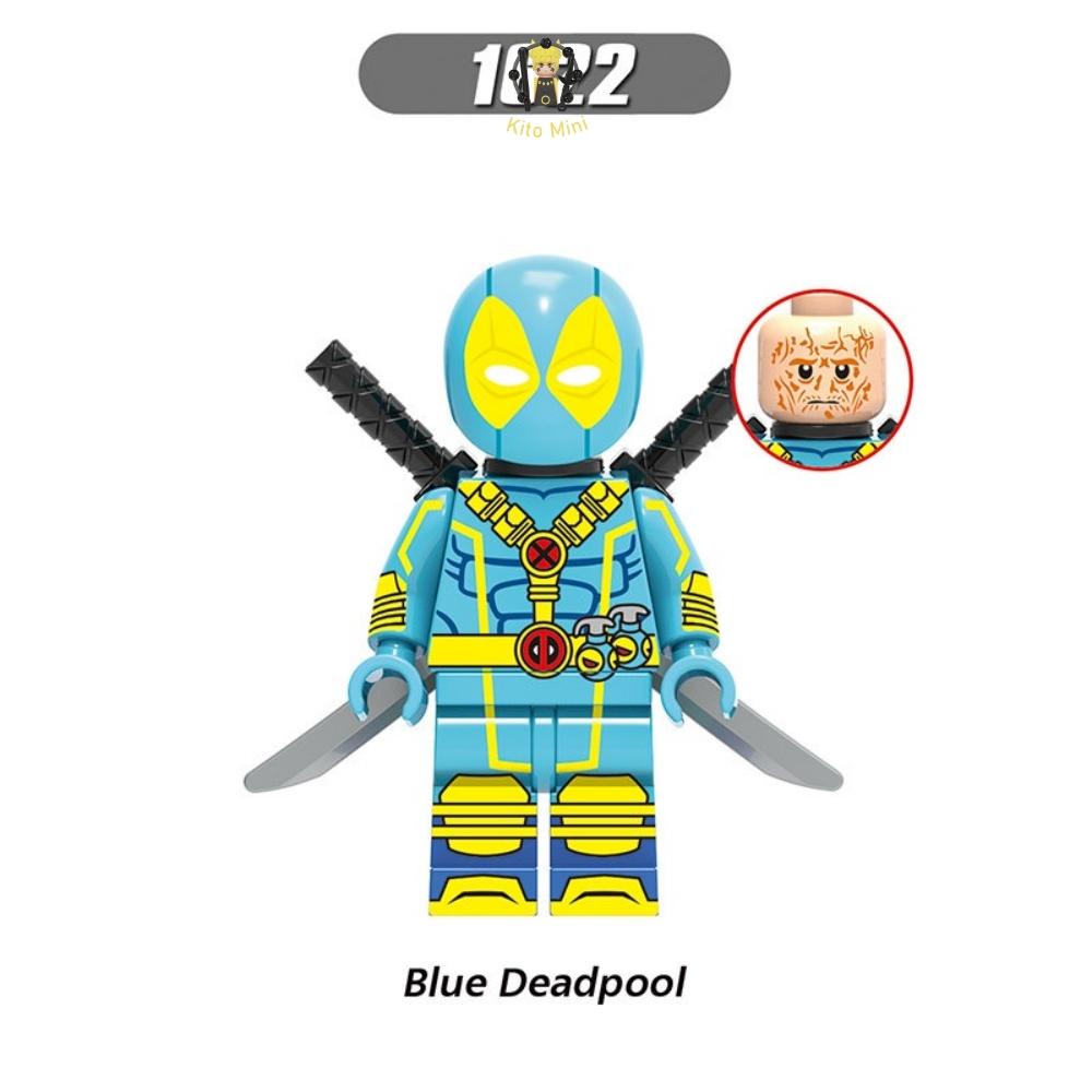 Minifigures Deadpool Marvel Lắp Ráp Mô Hình Nhân Vật Phim Truyện X0302