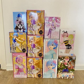 Mô hình chính hãng Re:Zero Starting Life in Another World Ram, Rem