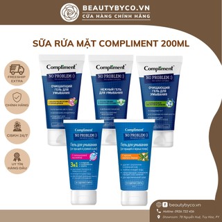 Gel rửa mặt Compliment No Problem Salicylic acid/ Tea tree làm sạch sâu, giảm mụn độ ph chuẩn