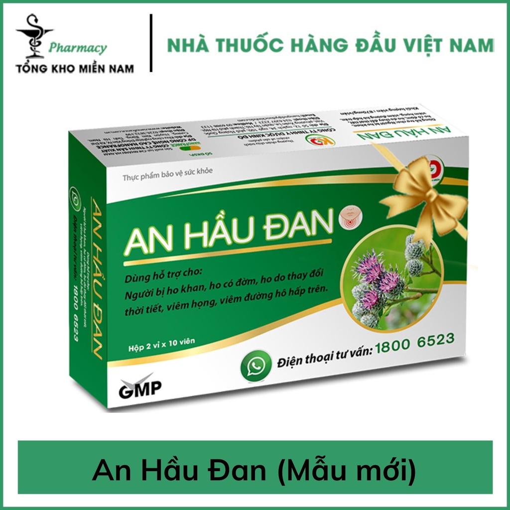 An Hầu Đan - Dành Cho Người Bị Viêm Amidan, Viêm Họng Hạt