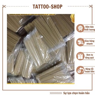 Tăm bông tre ủ tê tạo nét vét mực túi đóng sẵn 100 chiếc