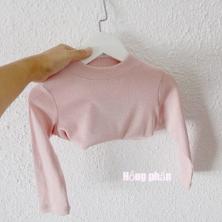 Áo Len Tăm Cổ 3 Phân Cho Bé (8-27KG)