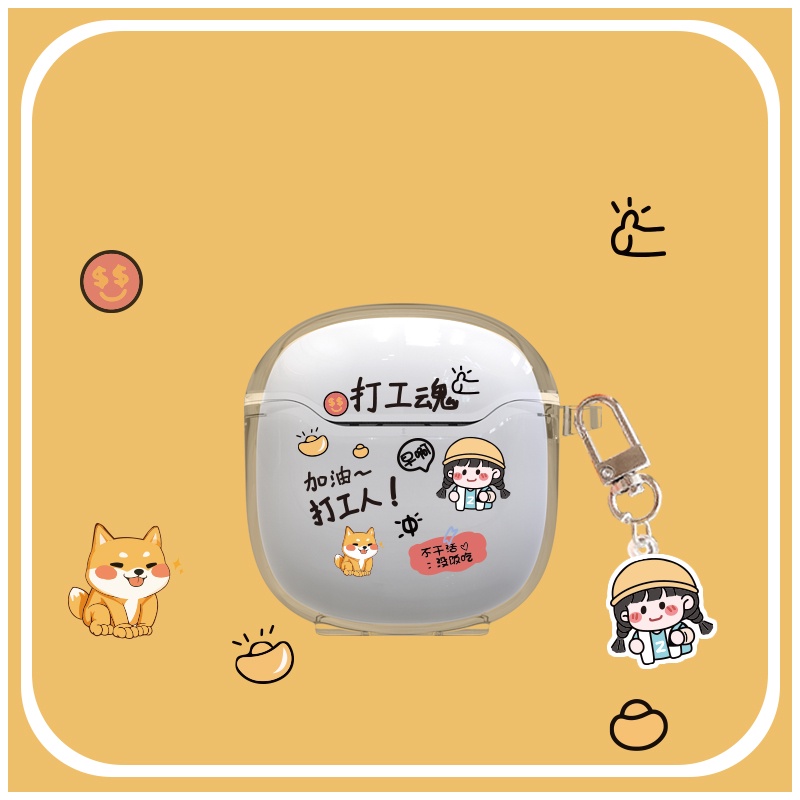 Remax TWS 19 Case Vỏ Bảo Vệ Hộp Sạc Tai Nghe Remax TWS 19 Hình Pikachu & Yugui Dog Dễ Thương