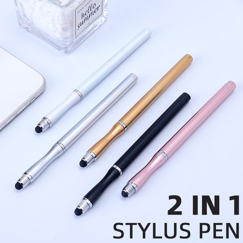 Bút Cảm Ứng Stylus 2 Trong 1 Thông Dụng Cho Samsung Xiaomi Tablet