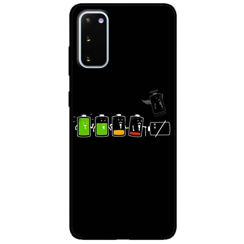 Ốp lưng dành cho Samsung S20 - S20 Plus - S20 Ultra - S21 - S21 Plus - S21 Ultra mẫu Cạn Pin