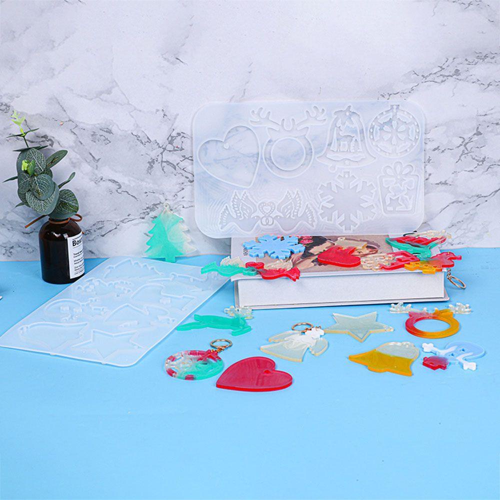 ESPO Khuôn Làm Móc Khóa Trang Trí Giáng Sinh DIY