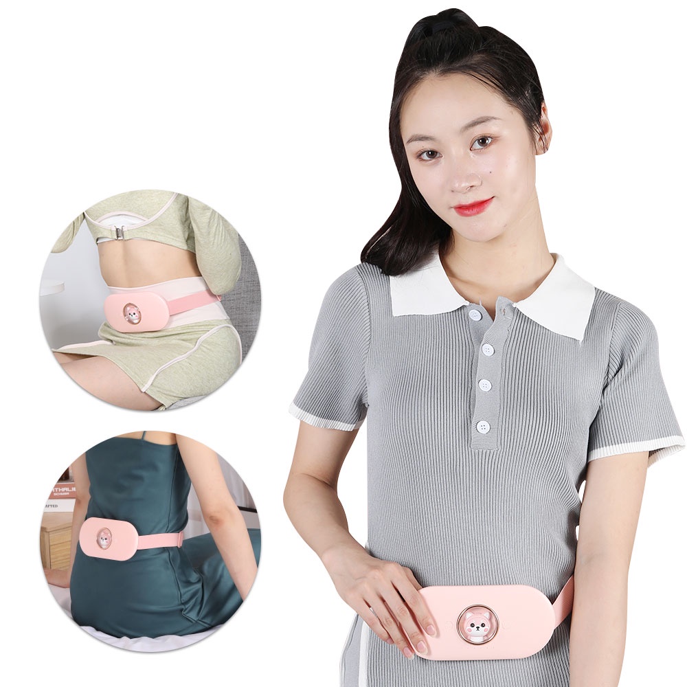 Máy Massage Bụng Kinh Nguyệt,Giảm Đau, Làm Ấm Bụng, Làm Ấm Tử Cung Cho Phụ Nữ Đến Kì Kinh Lisa Beauty