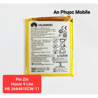 Pin Điện Thoại Huwei Honor 9 Lite hàng Zin tháo máy