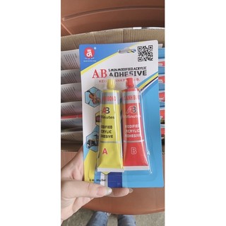 Keo dán sắt 2 thành phần AB Đức Anh 20g/ 80g set