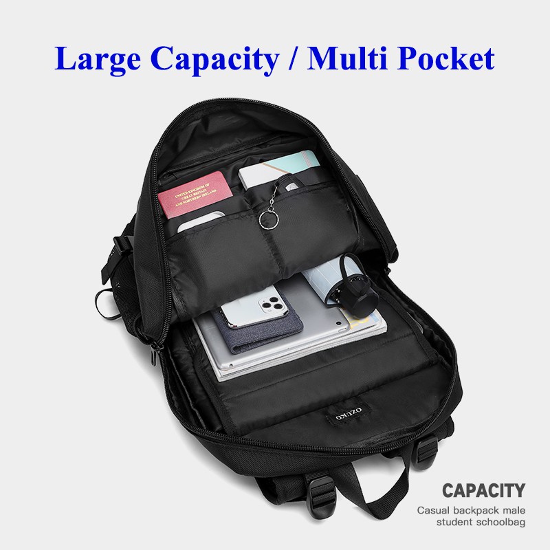 Ba Lô Laptop Chống Thấm Nước Đa Chức Năng CS OZUKO