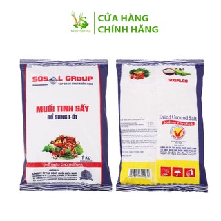 Muối IOD Sosalco 1kg/gói