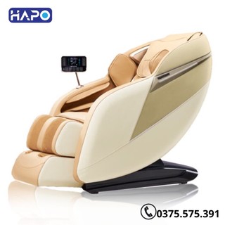 Ghế massage toàn thân cao cấp hapo hp24, ghế mát xa đa chức năng công nghệ túi khí hỗ trợ trị liệu giảm đau