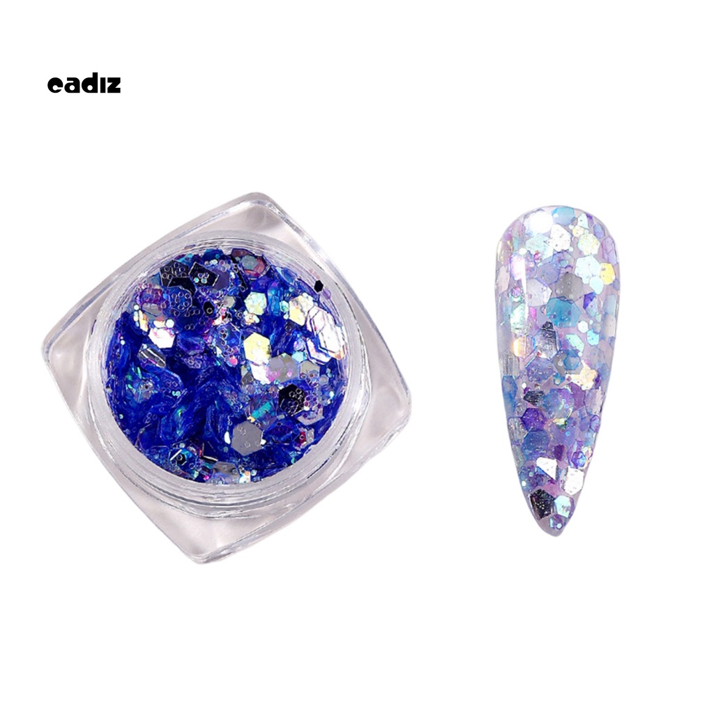 1 Hộp Hạt Kim Sa Chống Trầy Trang Trí Móng Tay