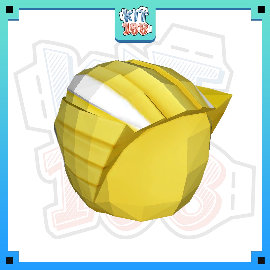 Mô hình giấy Anime Game Gaoyellow Helmet