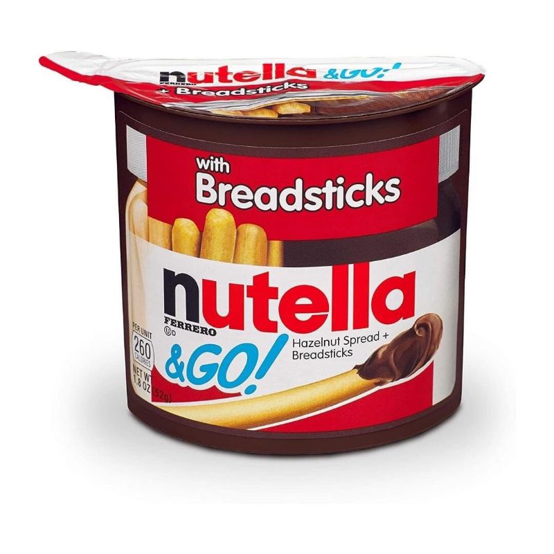 Bánh Que Chấm Nutella Hộp 52G